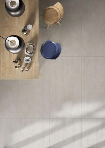 METAL Silver floor tile Tabriz Concept tile