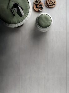 METAL Silver floor tile Tabriz Concept tile