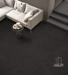 STONE Black floor tile Tabriz concept tile